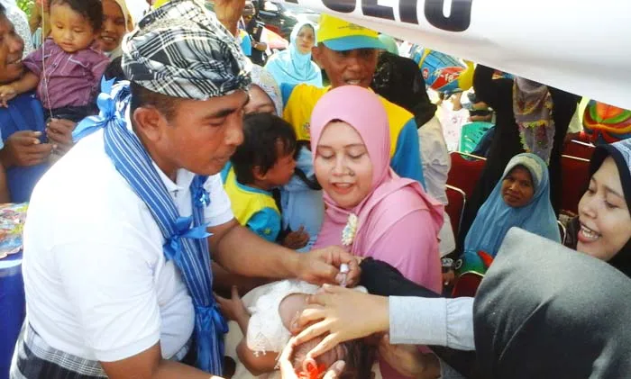 PIN Polio di Buton Dilaksanakan Serentak di 13 Puskesmas