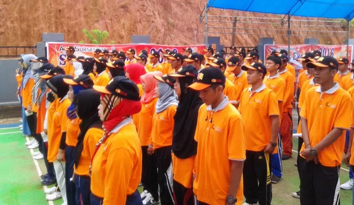 BPS Konut Gelar Upacara Apel Siaga Sensus Ekonomi