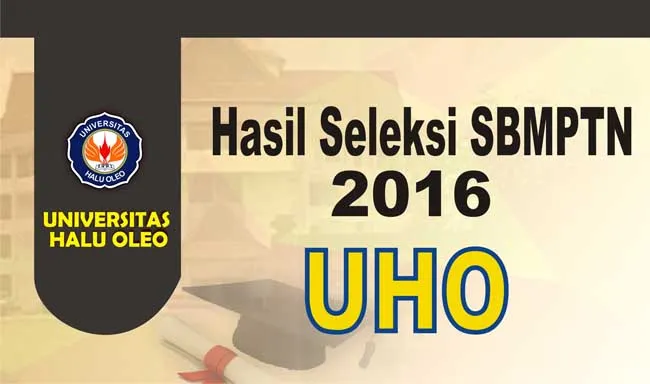 Hasil Seleksi SBMPTN 2016 UHO