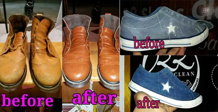 Mau Tas dan Sepatu Kusam Kembali Seperti Baru, Yuk ke R2 Shoes Clean Kendari
