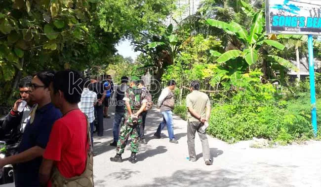 Suasana di lokasi penemuan jenazah. (Foto: Istimewa)