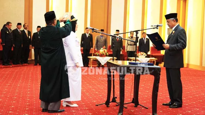 Siti Saleha Resmi Jadi Pj Bupati Bombana
