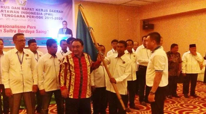 Ketua PWI Pusat Harap Jurnalis di Sultra Junjung Profesionalisme