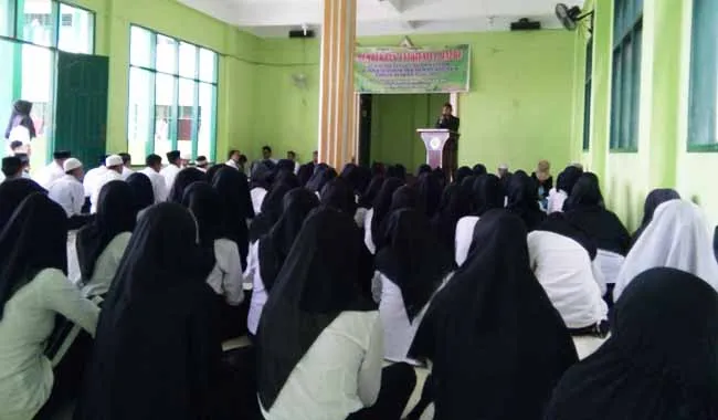 Lantai 2 aula pondok pesantren Al Mawaddah Warrahmah