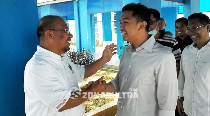 ADP dan Derik Kaimoeddin Saling Rangkul di RSUD Bahteramas, Ini Sapaan 'Mesranya'