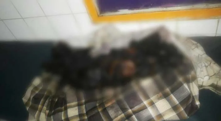 Korban kebakaran yang telah meninggal dunia