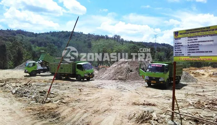 Proyek Pasar di Koltim, Ganti Rugi Lahan Belum Tuntas Hingga Honor Tukang Yang Belum Dibayarkan