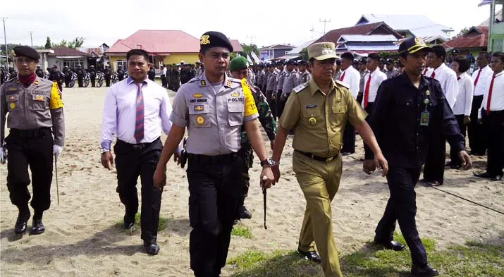 Polres Buton Gelar Apel Pasukan Pengamanan Pilkada