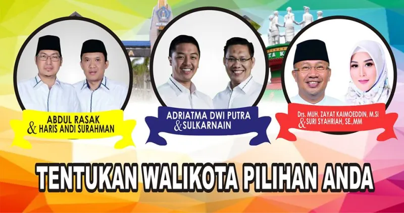 Calon Walikota dan Wakil Walikota Kendari 2017