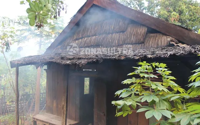 Pondok tempat pembuatan gula aren