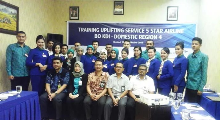 Tingkatkan Kualitas Layanan, Garuda Indonesia Gelar Training Layanan Bintang Lima