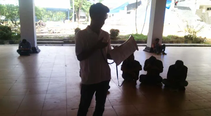 Diduga Ada Penyelewengan Anggaran di Dinas PU Kota Kendari, Amak Sultra Demo di DPRD