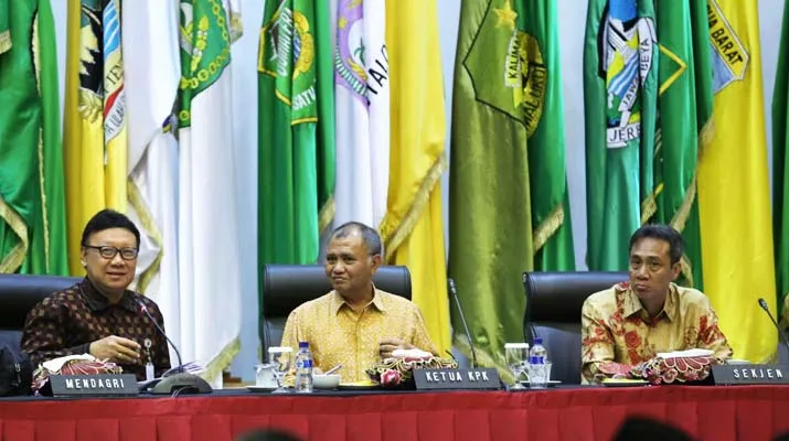 Rakor Gubernur se-Indonesia, Mendagri Minta Sukseskan Saber Pungli di Daerah