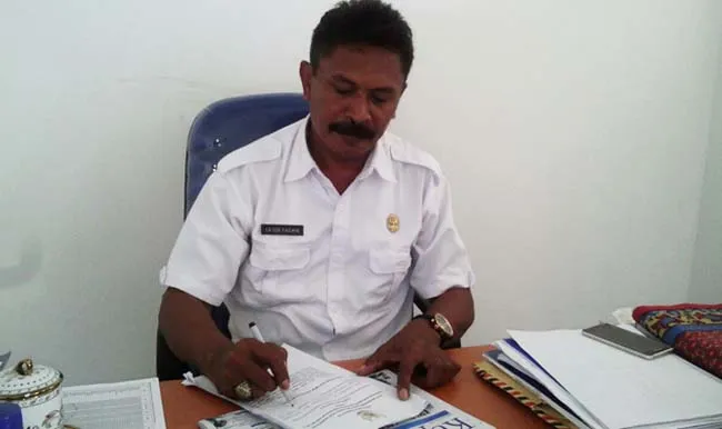 Kepala Bidang Perencanaan Dinas Pendidikan Buton La Ode Fasiki