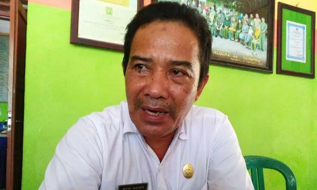 Kepala SMPN 12 Kendari, Muh. Saleh