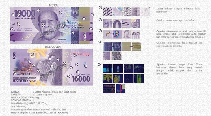 BI Luncurkan Uang Rupiah Desain Terbaru, Wisata Wakatobi Jadi Gambar Pecahan Rp 10.000