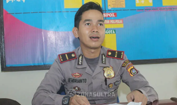 Kapolsek Ladongi Inspektur Dua (IPDA) Hendrianto