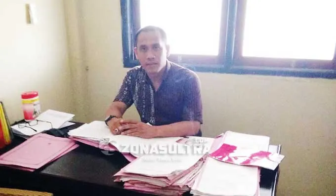 Kasat Reskrim Polres Wakatobi, IPTU Baharuddin,