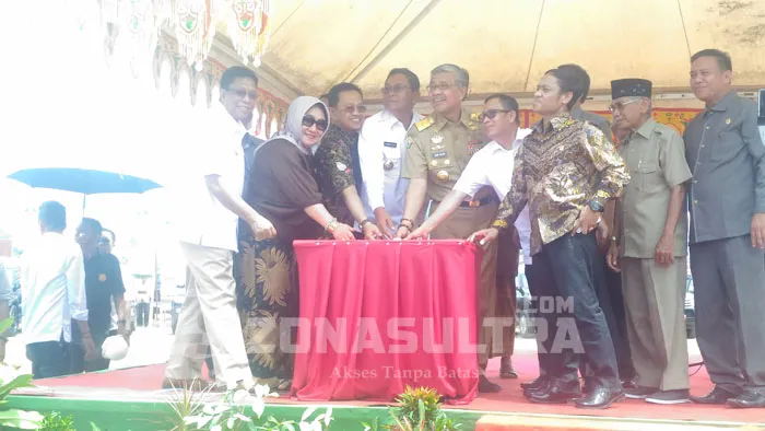 Resmikan Pembangunan RS Tipe B Kolaka, Nur Alam Sanjung Komitmen CSR PT Antam