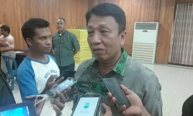 Sekretaris Daerah Kota Kendari Alamsyah Lotunani