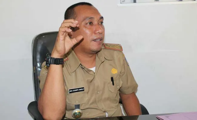 Kepala Bidang PBB Dinas Pendapatan Daerah (Dispenda) Koltim Susanto Babolo
