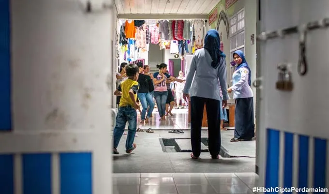 "Damai di Balik Jeruji", Cara Seniman Sultra Ini Edukasi Warga Binaan Lapas Anak dan Perempuan