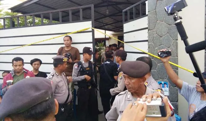 Pastikan Penyebab Ledakan, Labfor Makassar Lakukan Penyelidikan di Rumah Walikota Kendari