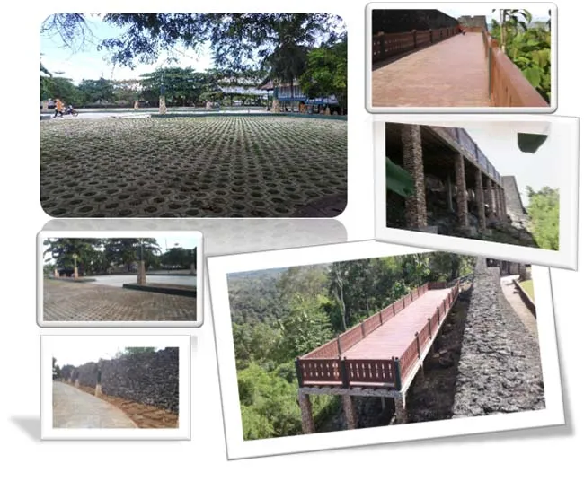 Penataan bangunan kawasan Pusaka dan kawasan Benteng Wolio kota Bau-bau, Pekerjaan fisik TA 2016.