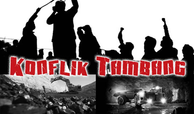 Ilustrasi konflik tambang