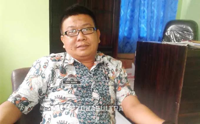 kadis DKP Konut Dedi Rianto