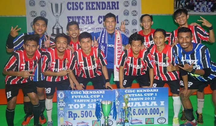 Timas Lepoz A Juarai Turnamen Futsal CISC Cup