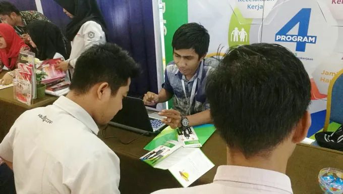GATF 2017, BPJS Ketenagakerjaan Buka Stand Sosialisasikan Program-Program Ke Masyarakat
