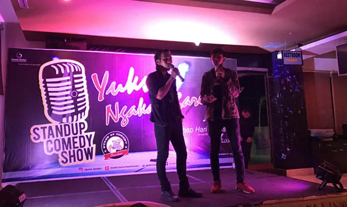Yuk, Meriahkan Malam Jumat Anda di Hotel Clarion Bersama Stand Up Comedy