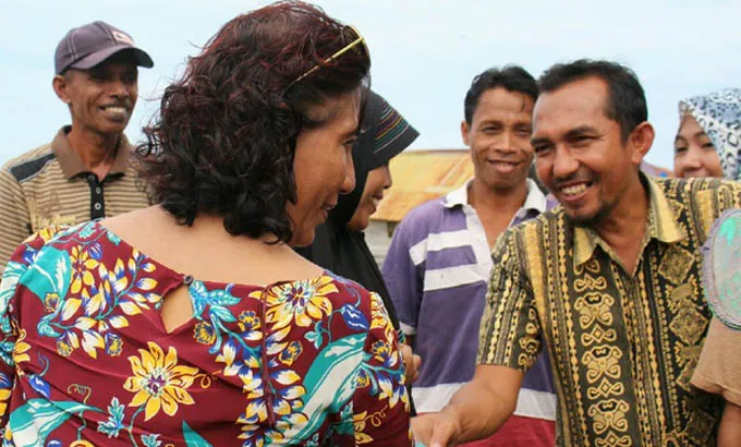 Ini Curhat Petani Rumput Laut Wakatobi Kepada Menteri Susi