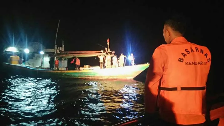 SAR Temukan Kapal Nelayan Yang Hilang di Perairan Wawonii