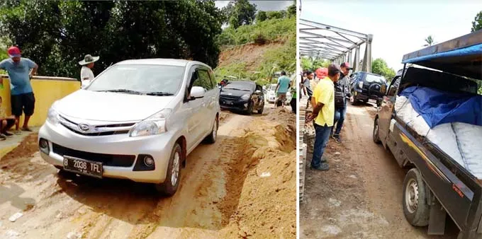 Jembatan Amblas di Tamboli Sudah Diperbaiki, Jalur Trans Sulawesi di Kolaka Normal Kembali
