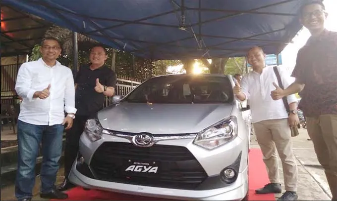 New Agya Dibandrol Murah, Kini Resmi Mengaspal di Kota Kendari