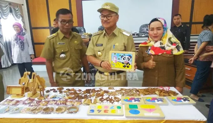 Bekraf Gandeng Pengrajin di Konsel Tingkatkan Nilai Ekonomi Limbah Kayu