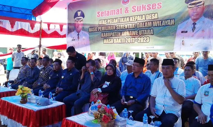 Lantik 3 Kades Kepulauan, Ruksamin Himbau Hilangkan Perselisahan Politik
