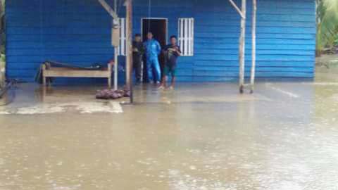 30 Rumah di Konut Terendam Banjir Setinggi Satu Meter