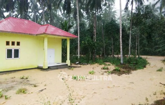 Hujan Lebat, Kali Penghubung 4 Desa di Konut Meluap