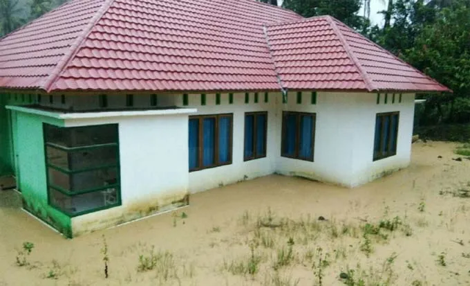 Hujan Lebat, Kali Penghubung 4 Desa di Konut Meluap