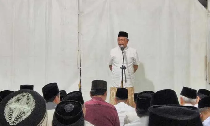 Bukber di Tugu MTQ Kendari, Nur Alam Kenang Masa Kepemimpinan Ali Mazi
