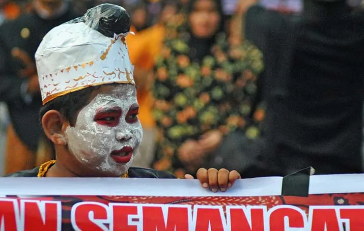 Pawai Budaya HUT Kota Kendari ke 186