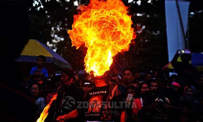 Pawai Budaya HUT Kota Kendari ke 186