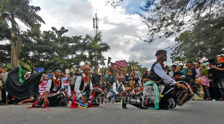 Pawai Budaya HUT Kota Kendari ke 186