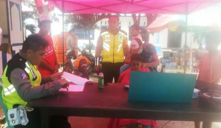 Manjakan Pemudik, Selain Bus Gratis, Polres Muna Juga Siapkan Pencukur Gratis