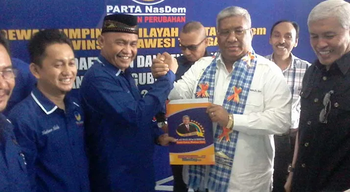 Ali Mazi Resmi Kembalikan Formulir, Nasdem Tekankan Hasil Survei