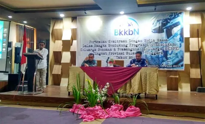 Sukseskan Program KKBPK, BKKBN Sultra Tingkatkan Peran Media Massa