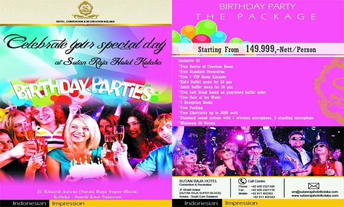 Rayakan HUT Anak Anda di Sutan Raja Kolaka, Banyak Hiburan dan Badut Anoa dengan Paket Murah